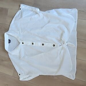 CITY Chic White Women's Shirt L/20